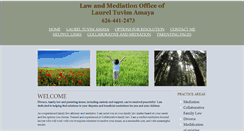Desktop Screenshot of ltafamilylaw.com